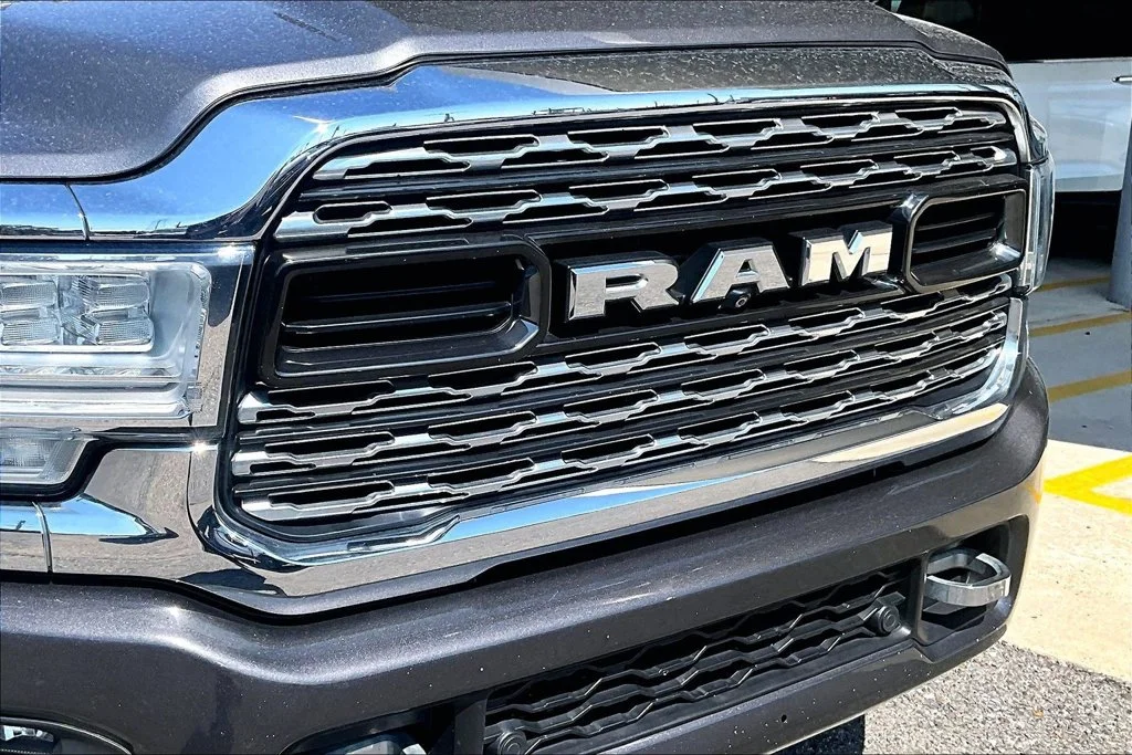 Used 2022 Granite Crystal Clearcoat Metallic Ram Limited image 23