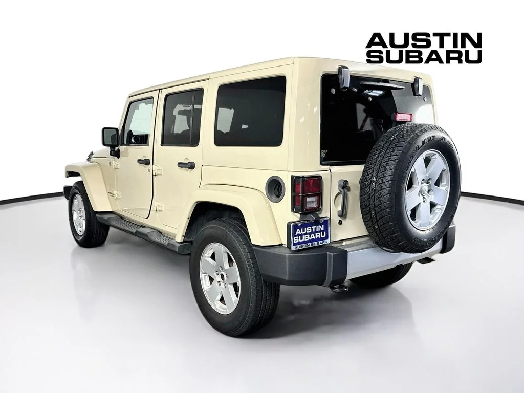 Used 2012 Beige Jeep Unlimited Sahara image 5