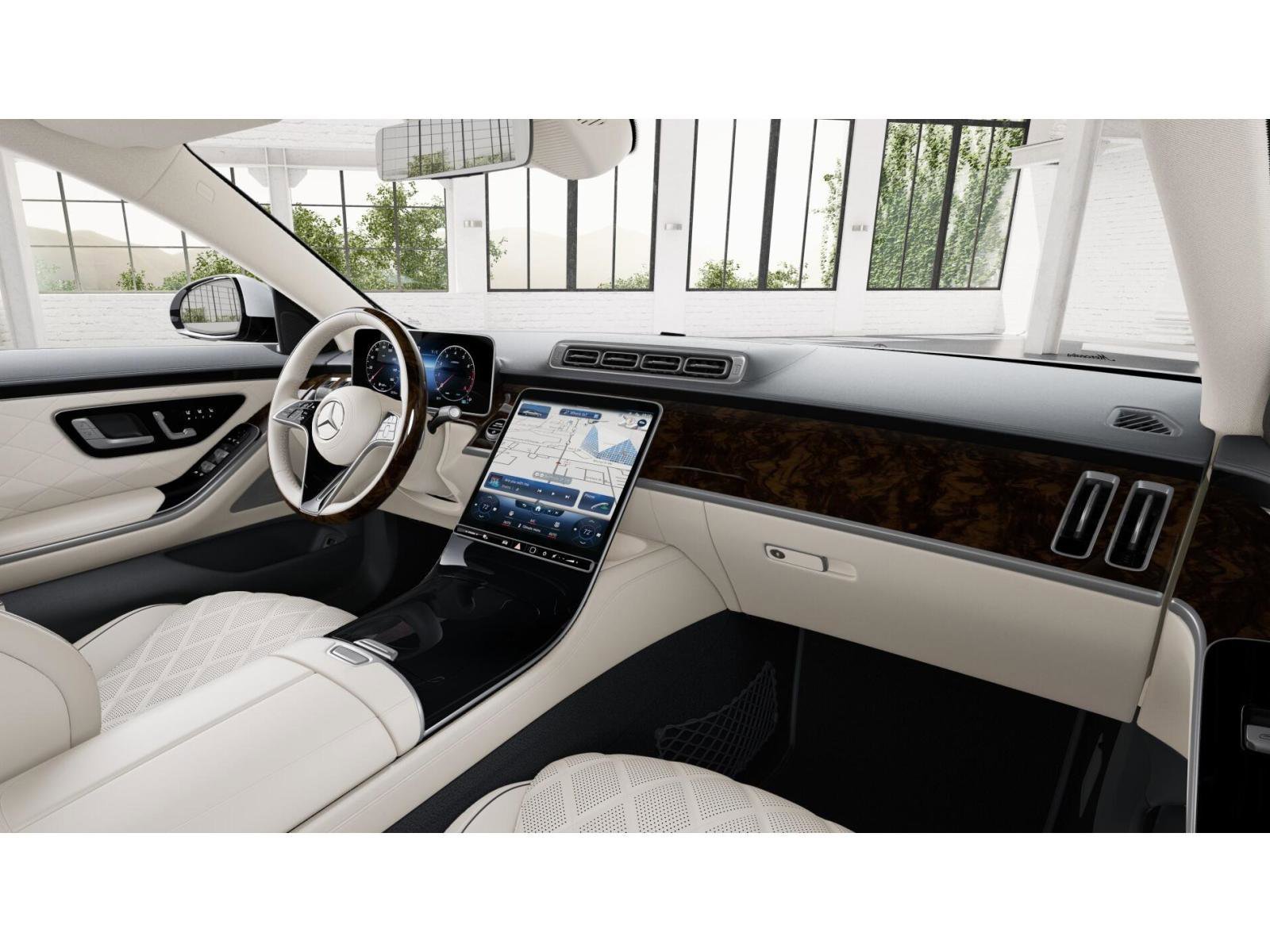 Used 2026 MANUFAKTUR Moonlight White Metallic Mercedes-Benz S 580 image 6