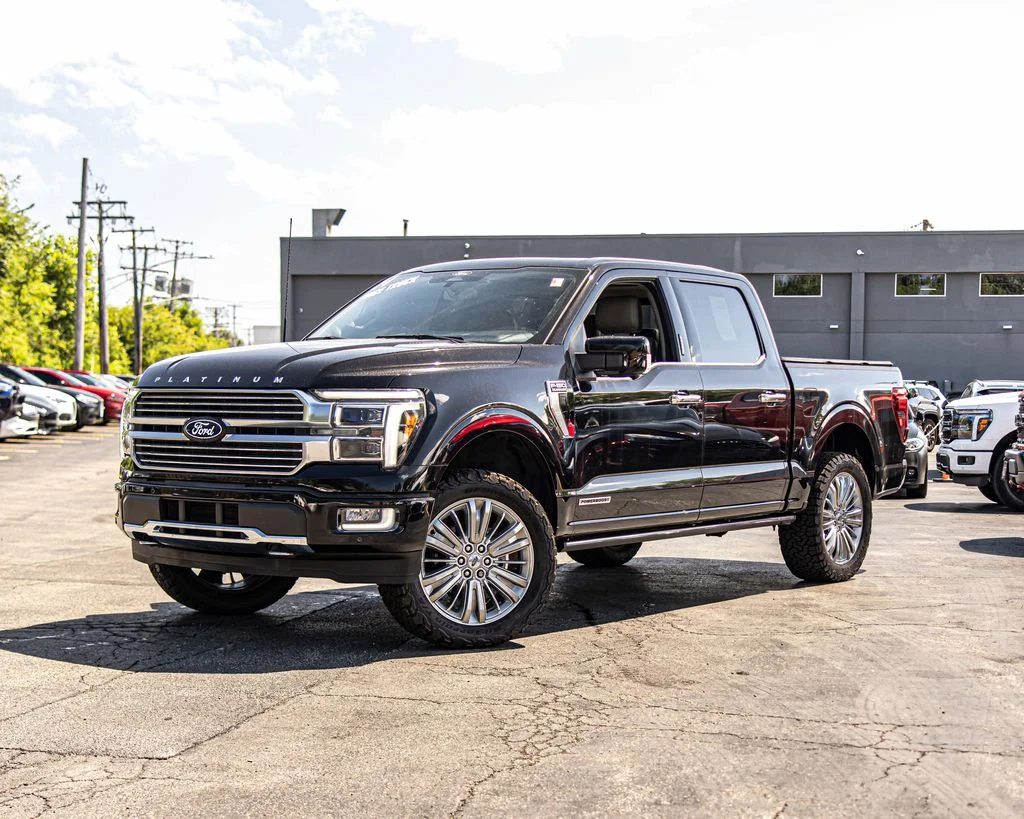 Used 2024 Black Ford Platinum image 1