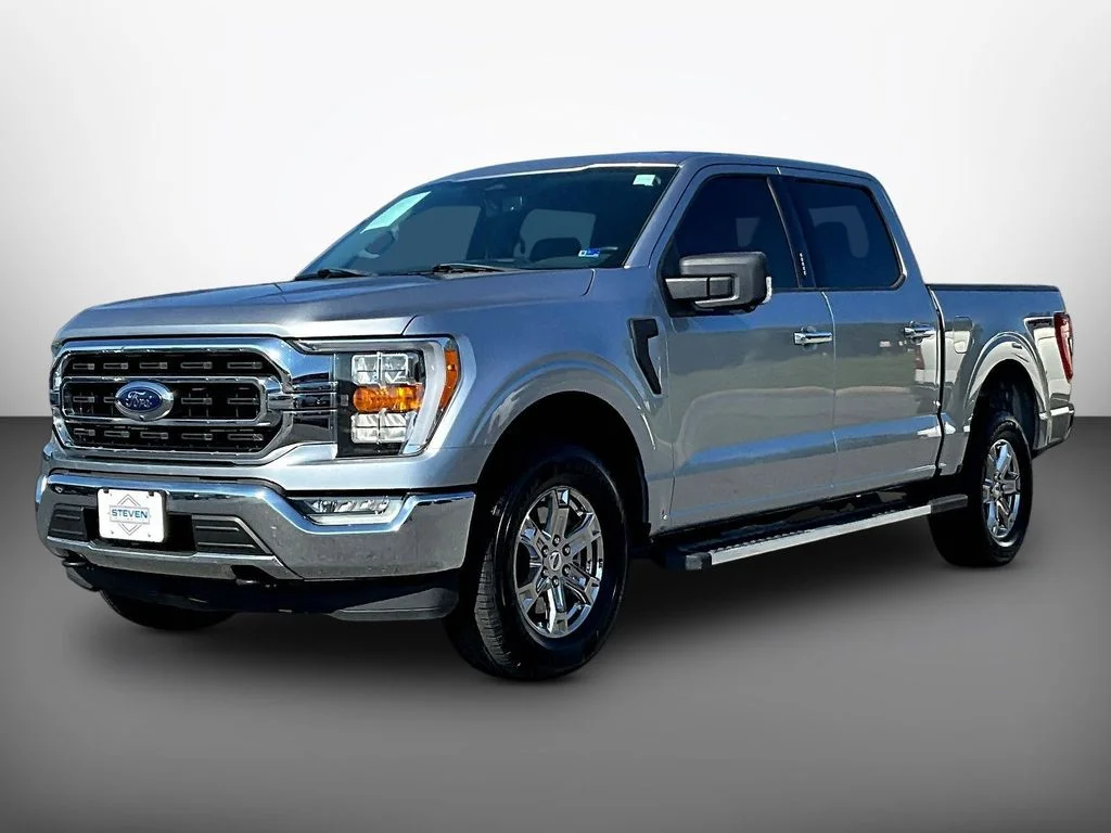 Used 2022 Silver Metallic Ford XLT image 3
