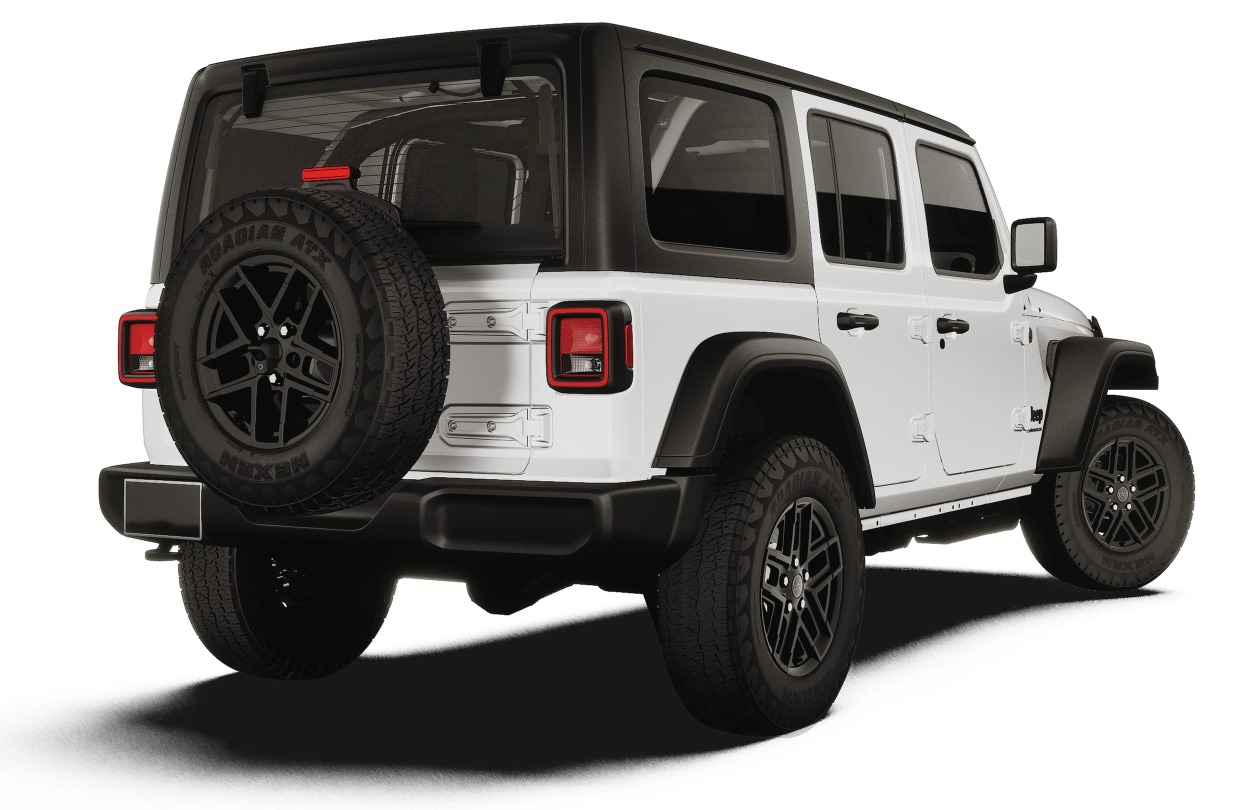New 2027 Bright White Clear-Coat Paint Jeep Sport S image 14