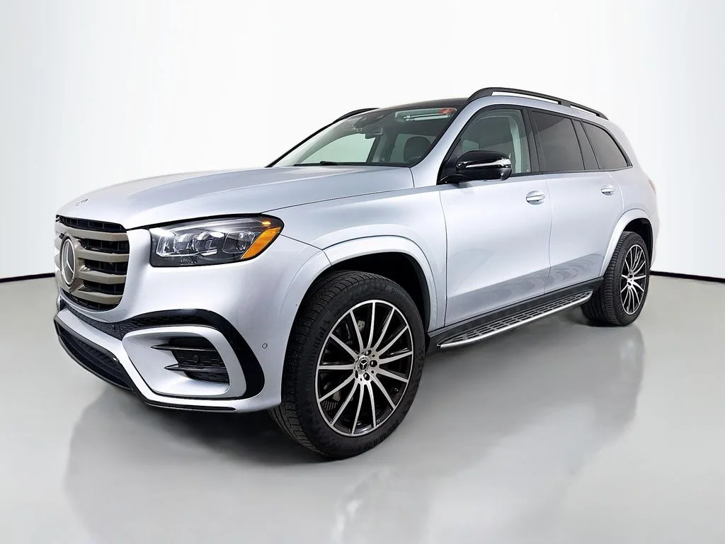 Used 2024 Cirrus Silver Metallic Mercedes-Benz GLS 450 image 1