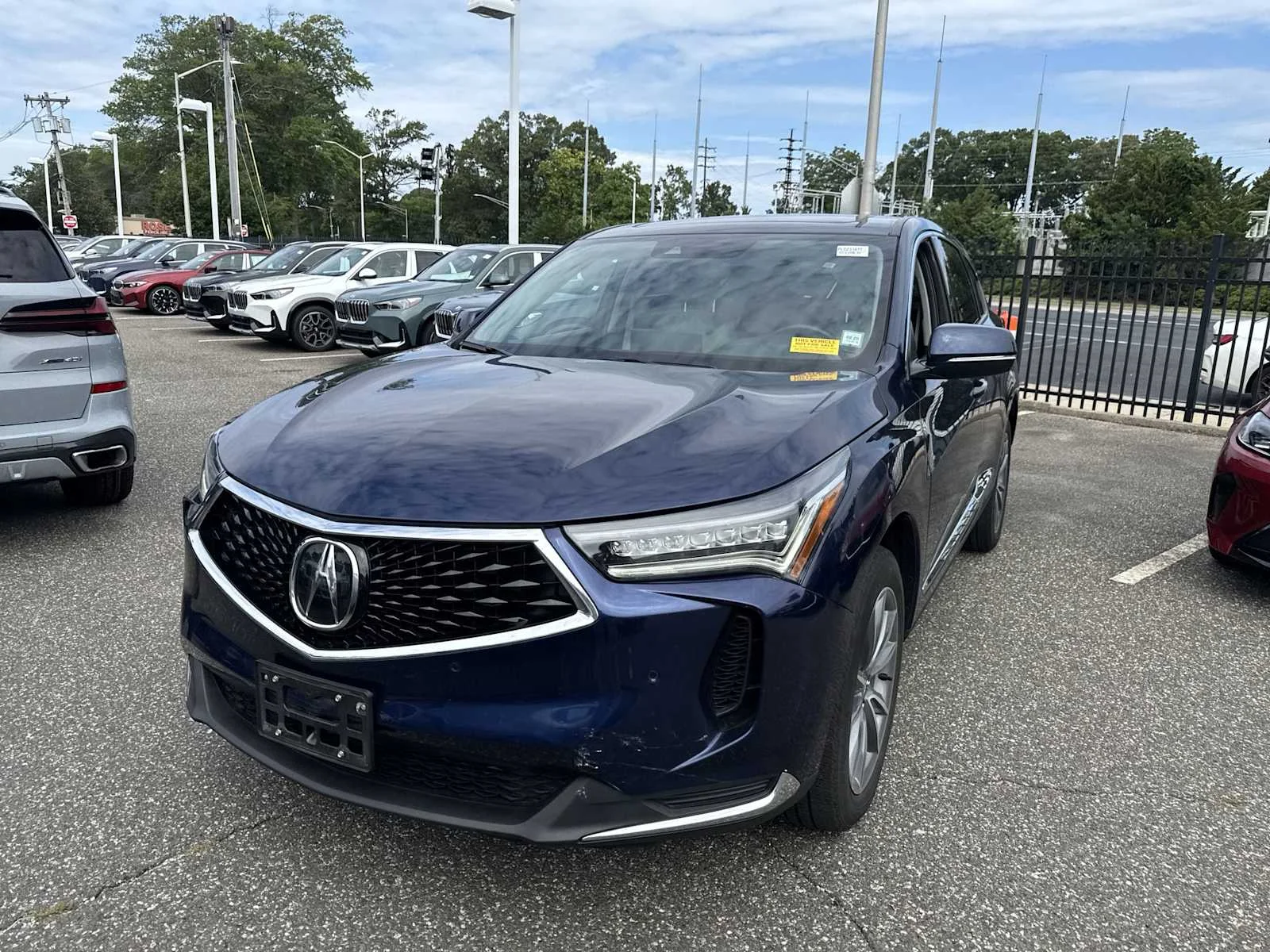 Used 2023 Fathom Blue Pearl Acura w/Technology Package image 3