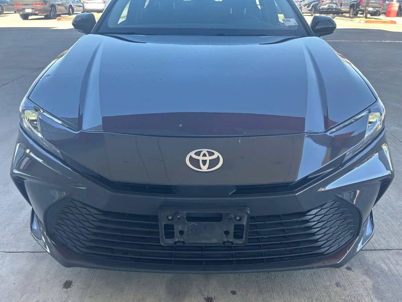 Used 2025 Black Toyota LE image 2