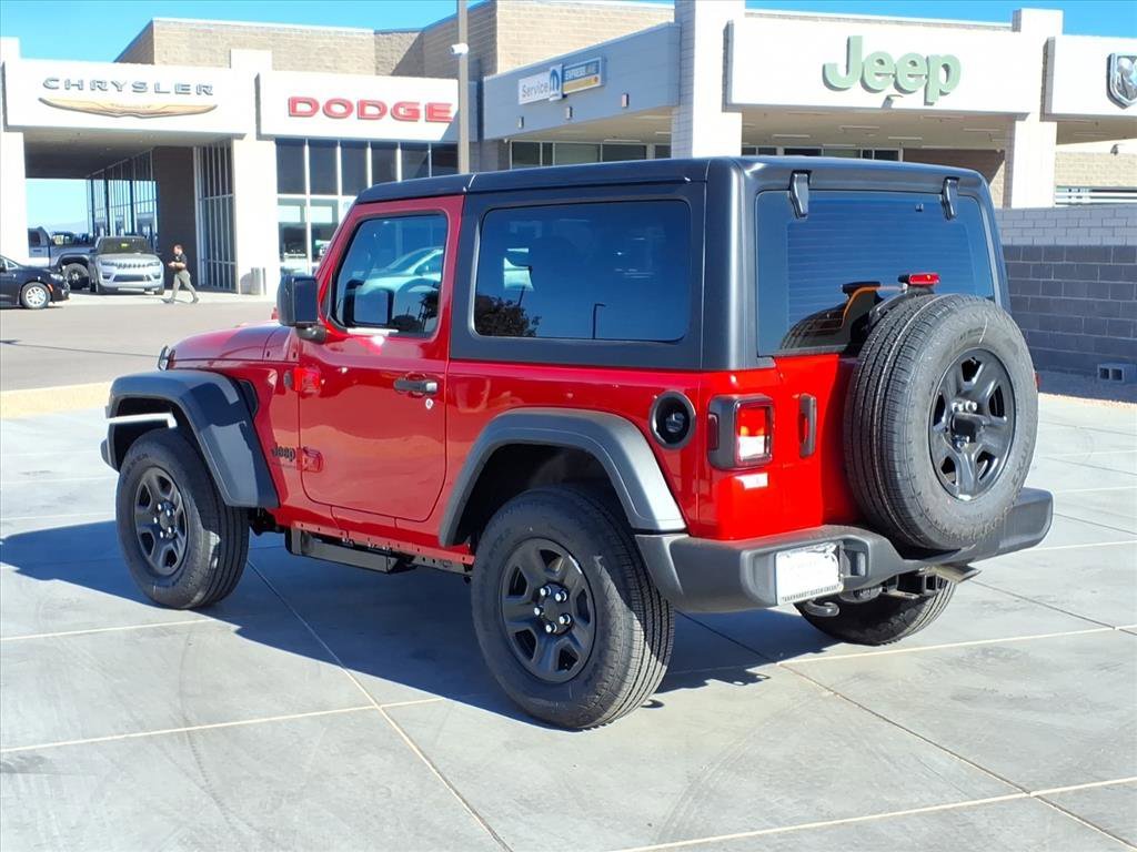 New 2026 Firecracker Red Clear-Coat Exterior Paint Jeep Sport image 4