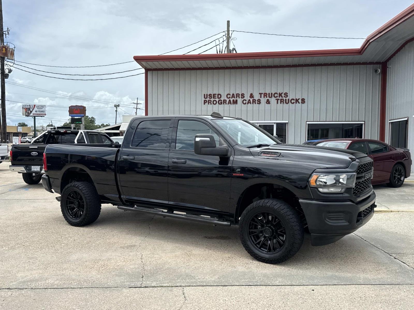 Used 2024 Black Clearcoat Ram Tradesman image 1