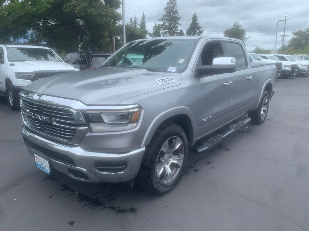 Used 2019 Billet Silver Metallic Clearcoat Ram Laramie image 1