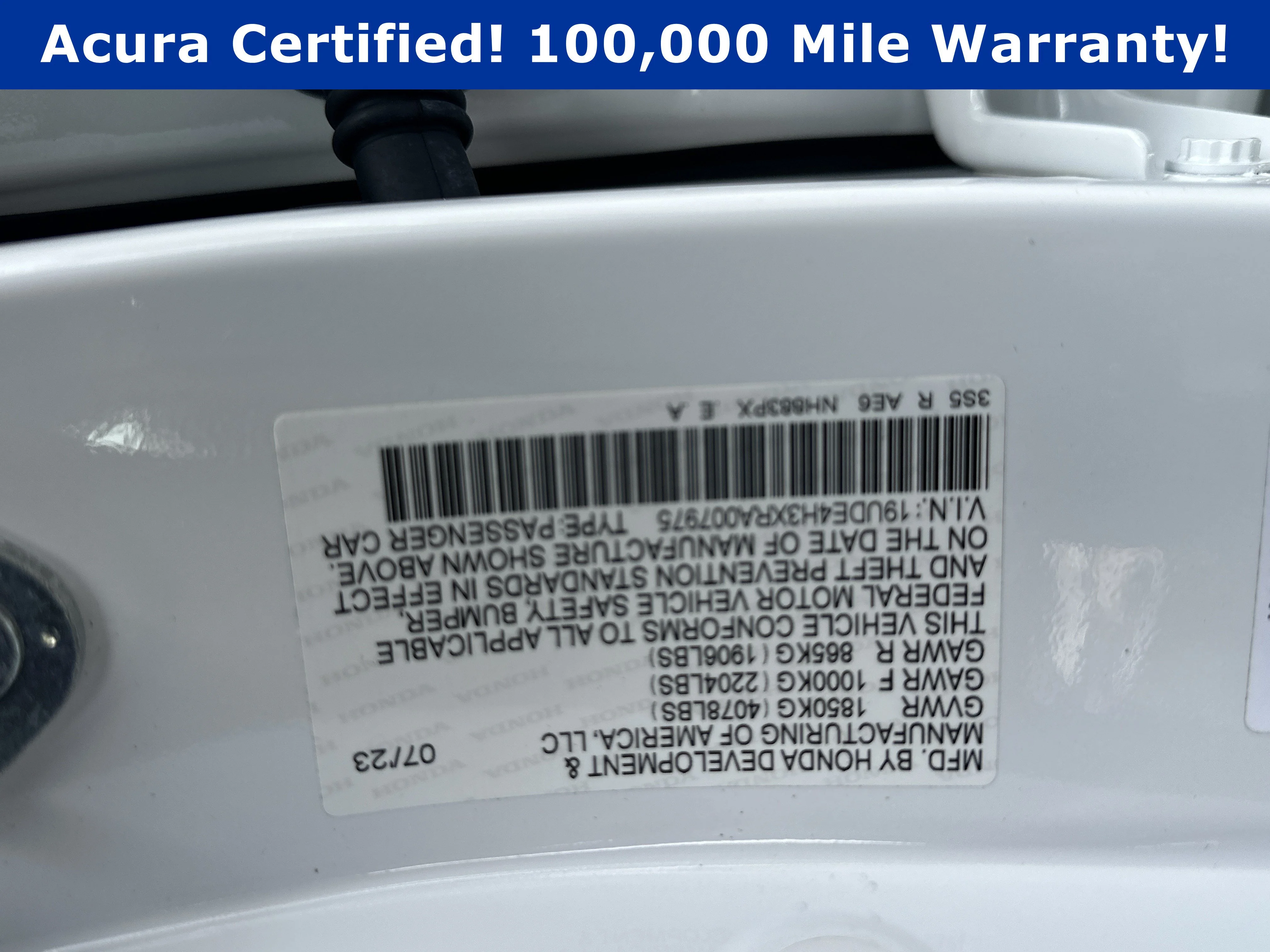 Certified Used 2024 Platinum White Pearl Acura A-SPEC image 35