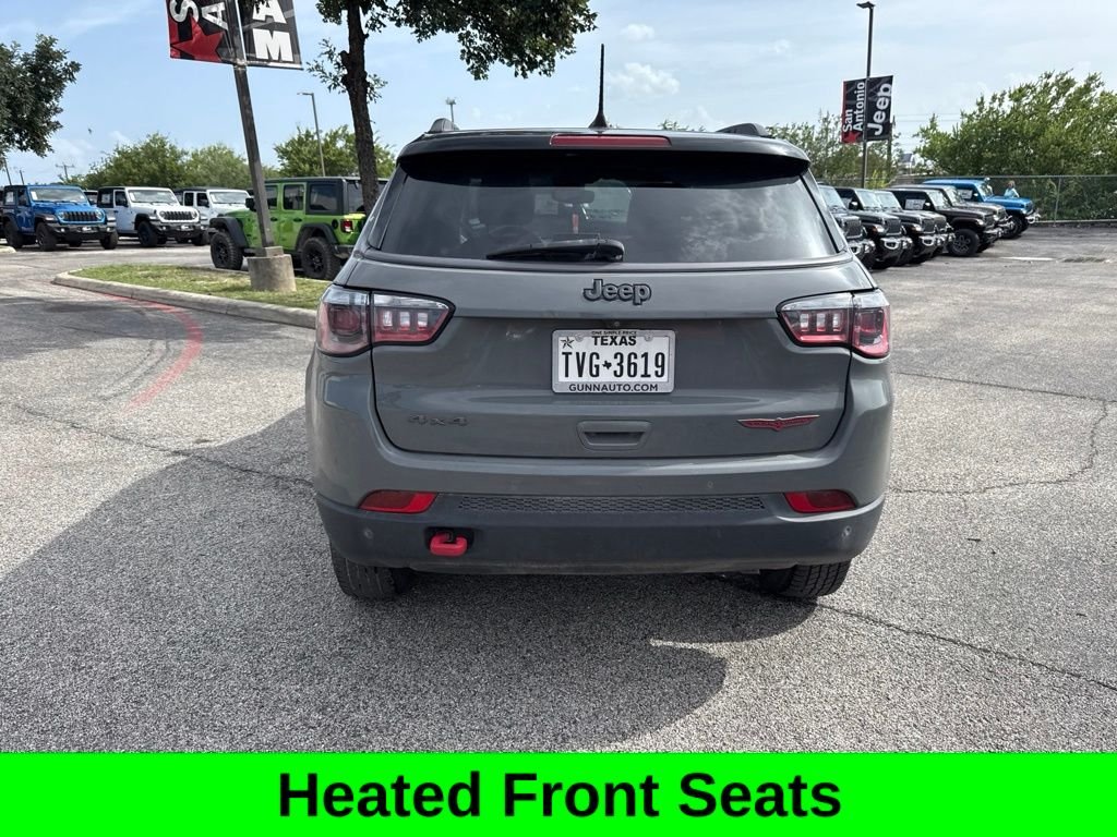 Certified Used 2022 Gray Jeep Trailhawk image 12
