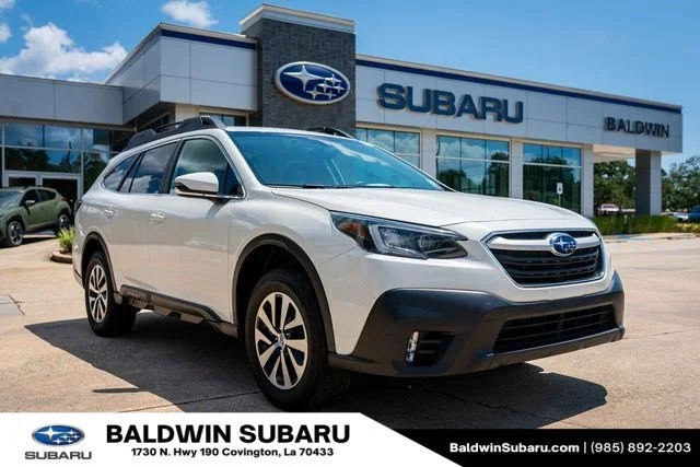 Used 2021 Crystal White Pearl Subaru Premium image 1