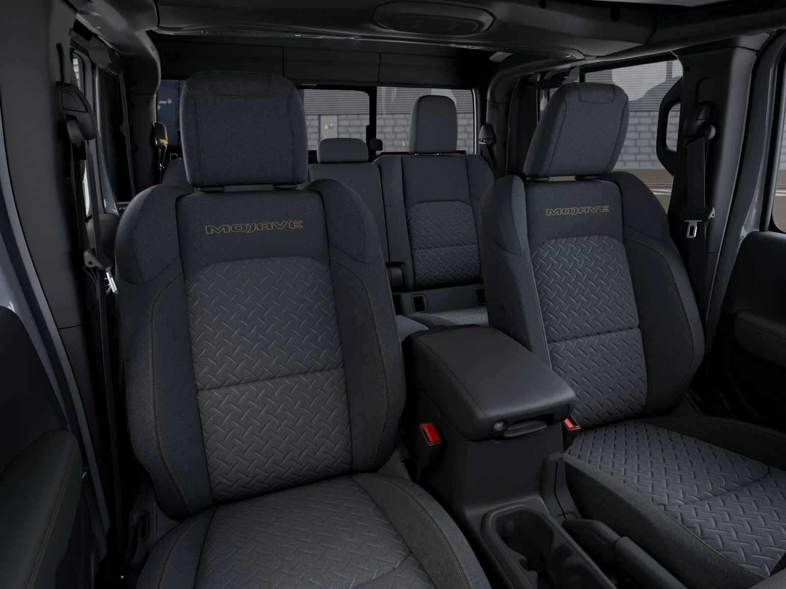 New 2026 Bright White Clear-Coat Exterior Paint Jeep Mojave image 9