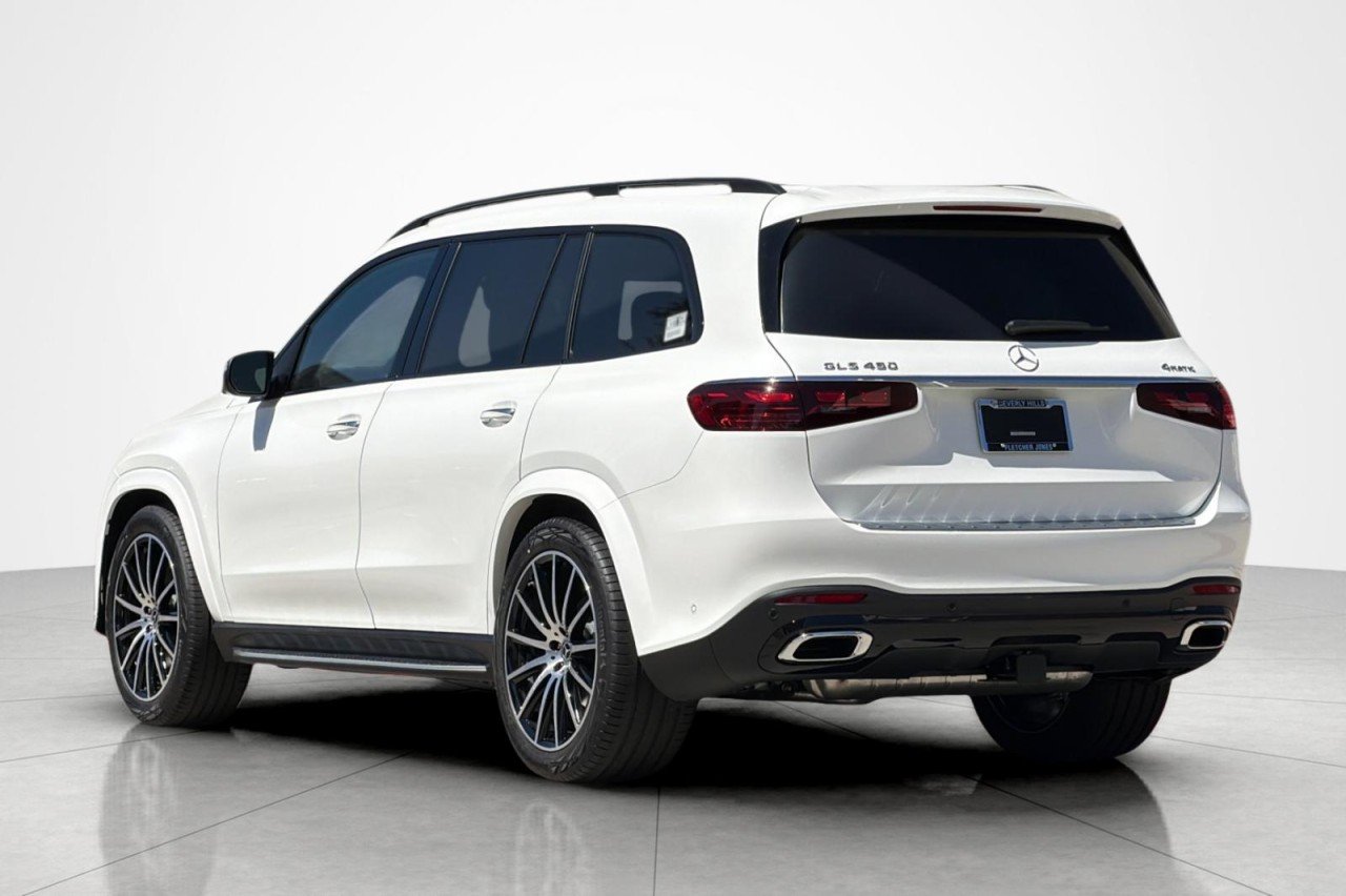 New 2026 Polar White Mercedes-Benz GLS 450 4MATIC® SUV image 3