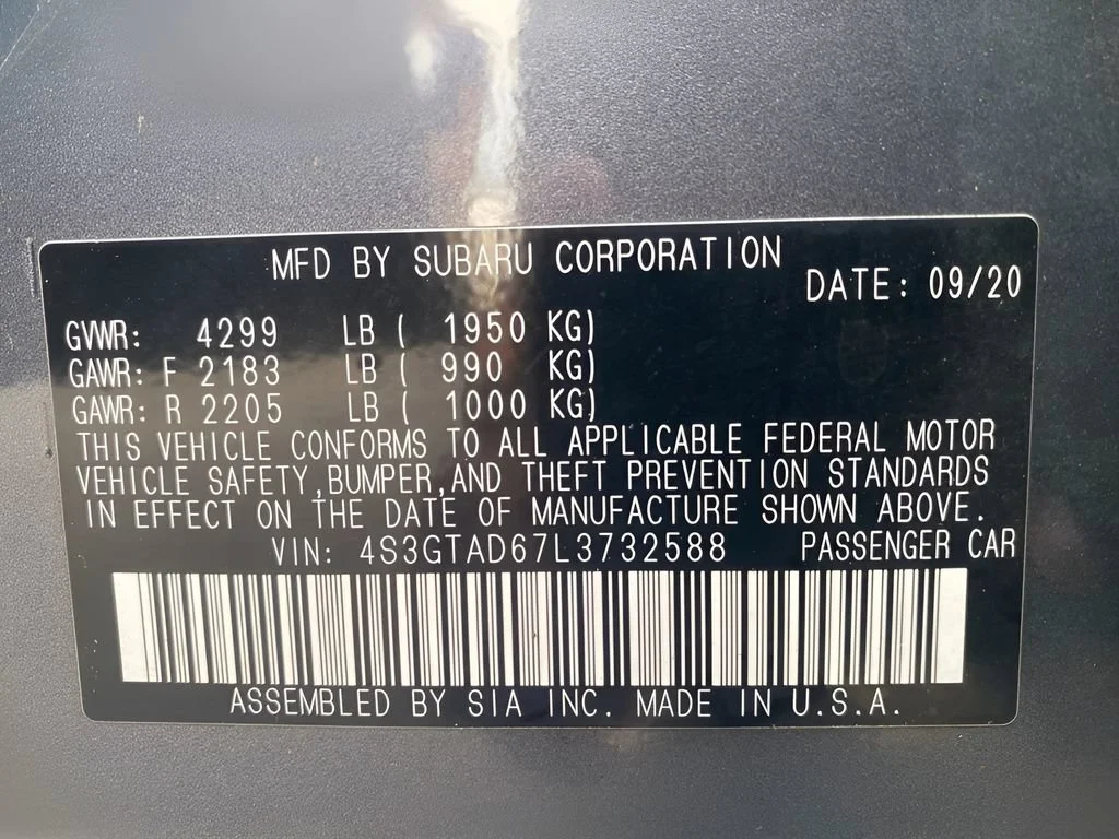 Used 2020  Subaru Premium image 34