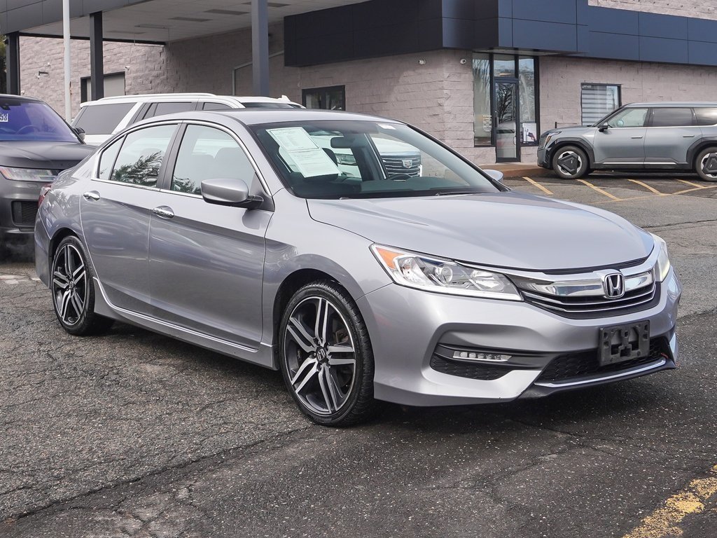 Used 2017 Honda Accord Sport with VIN 1HGCR2F58HA124428 for sale in Riverdale, NJ