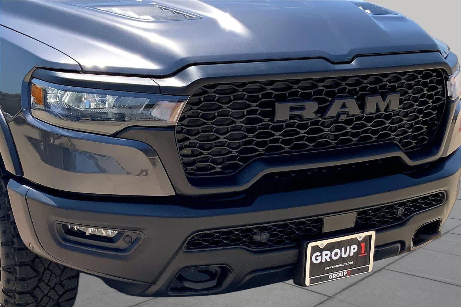 Used 2025 Granite Crystal Metallic Clearcoat Ram Rebel image 30