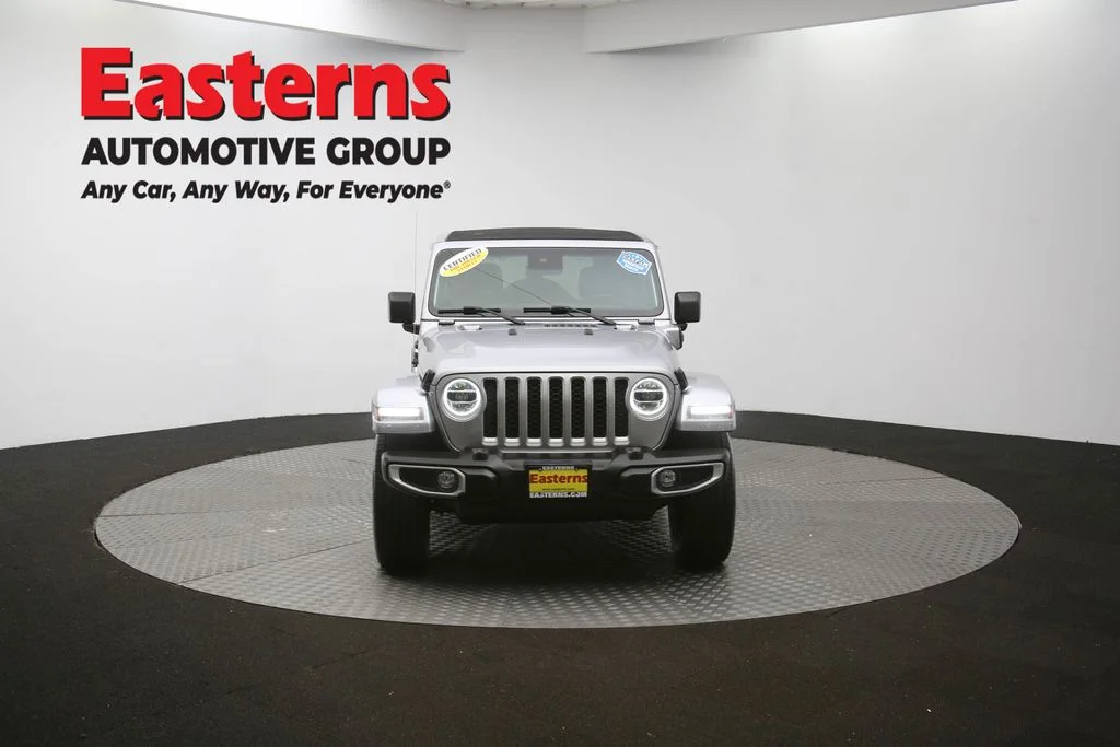 Used 2021 Silver Jeep Unlimited Sahara 4xe image 53