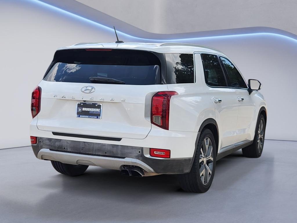 Used 2020 Hyper White Hyundai SEL image 7