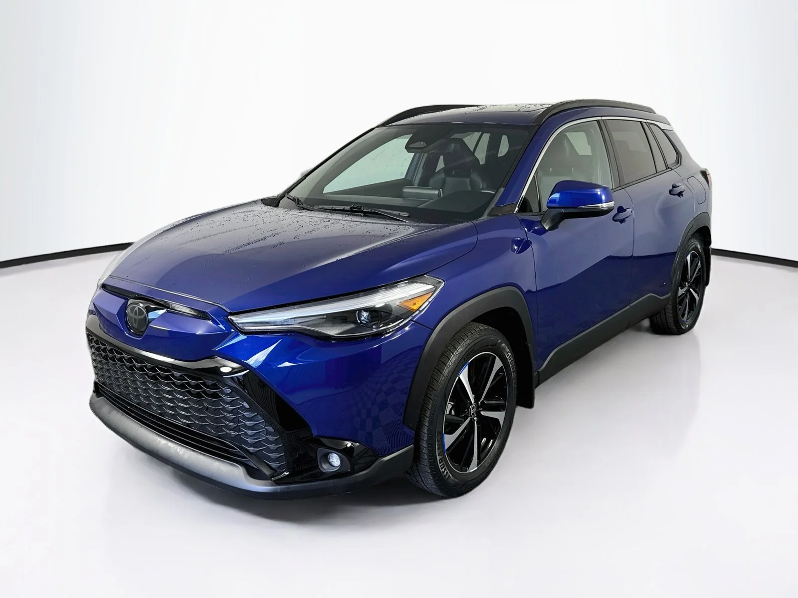 Certified Used 2024 Blue Toyota Hybrid XSE image 3