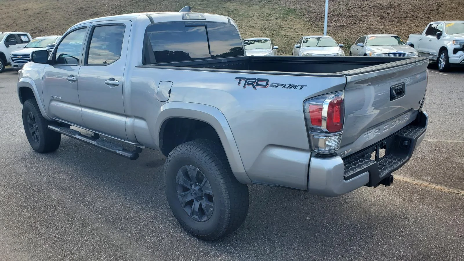 Used 2020 Silver Sky Metallic Toyota TRD Sport image 8