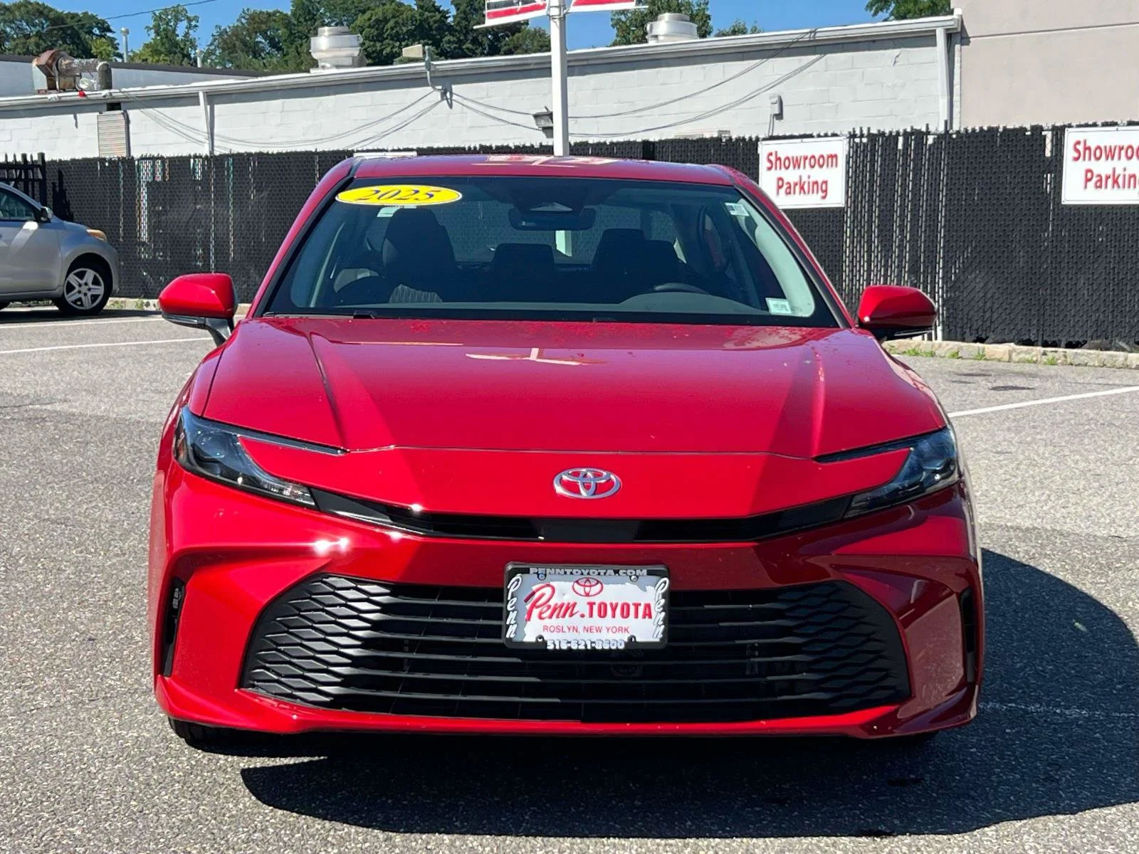 Used 2025 SUPERSONIC RED Toyota LE image 2