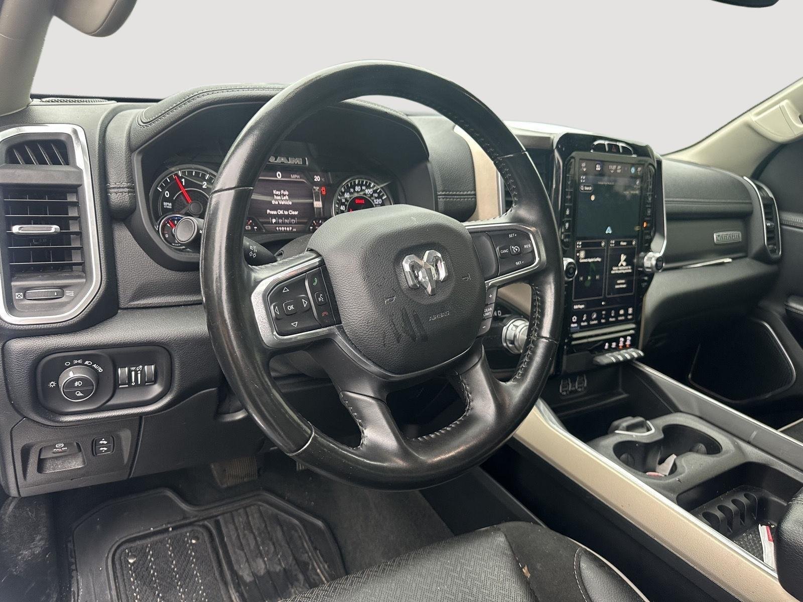 Used 2022 Hydro Blue Pearlcoat Ram Laramie image 10