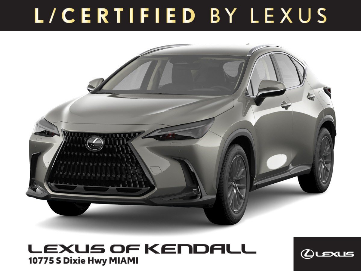 Certified Used 2025 Silver Lexus NX 250 image 1