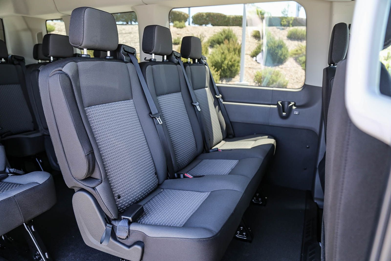 New 2026 Agate Black Metallic Ford Passenger Van XLT image 9