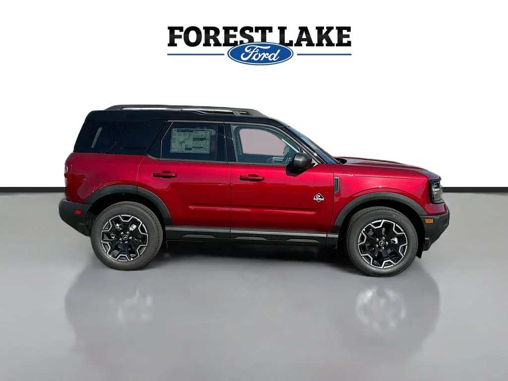 New 2025 Ruby Red Metallic Tinted Clearcoat Ford Outer Banks® image 3