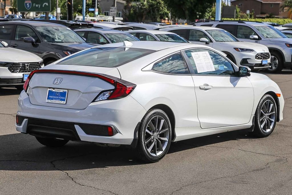 Used 2020 Platinum White Pearl Honda EX image 7