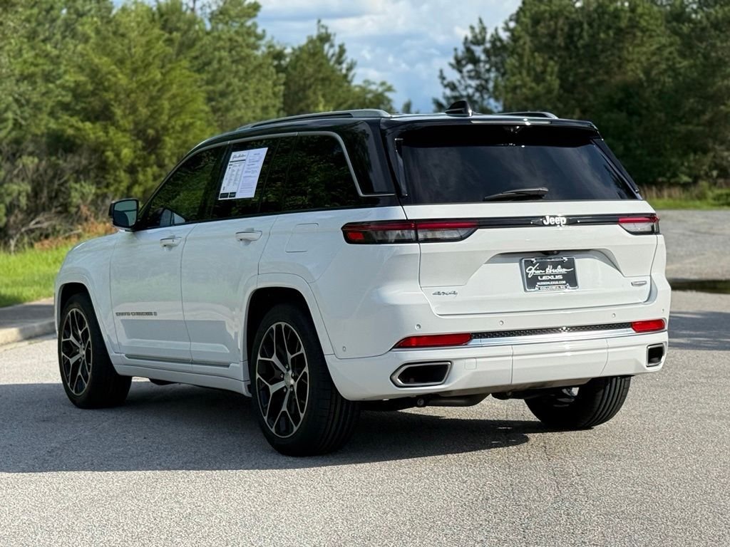 Used 2024 White Jeep Summit image 9