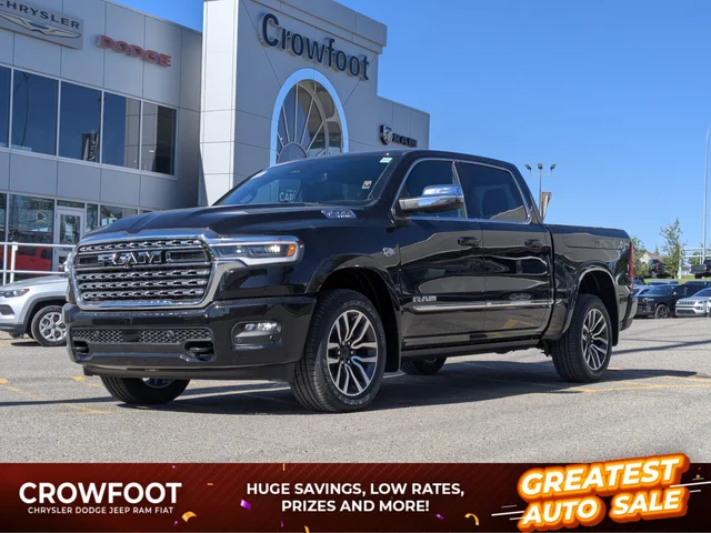 2026 RAM 1500 Limited - - Level A Grp - Pano Sunroof - 14.4 Uconnect NAV - Surround View Camera & More!