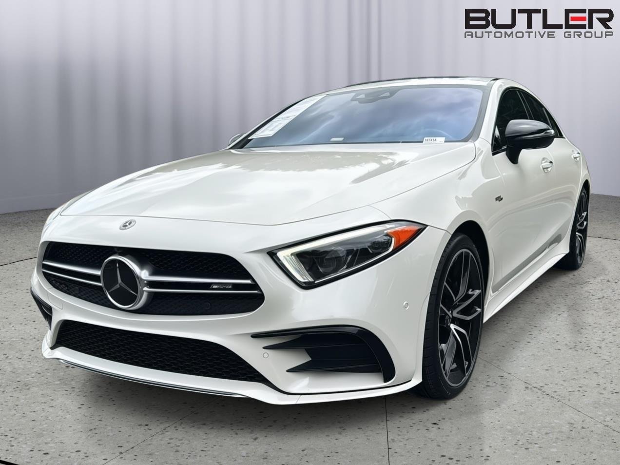 Used 2019 designo Diamond White Mercedes-Benz AMG® CLS 53 S image 1