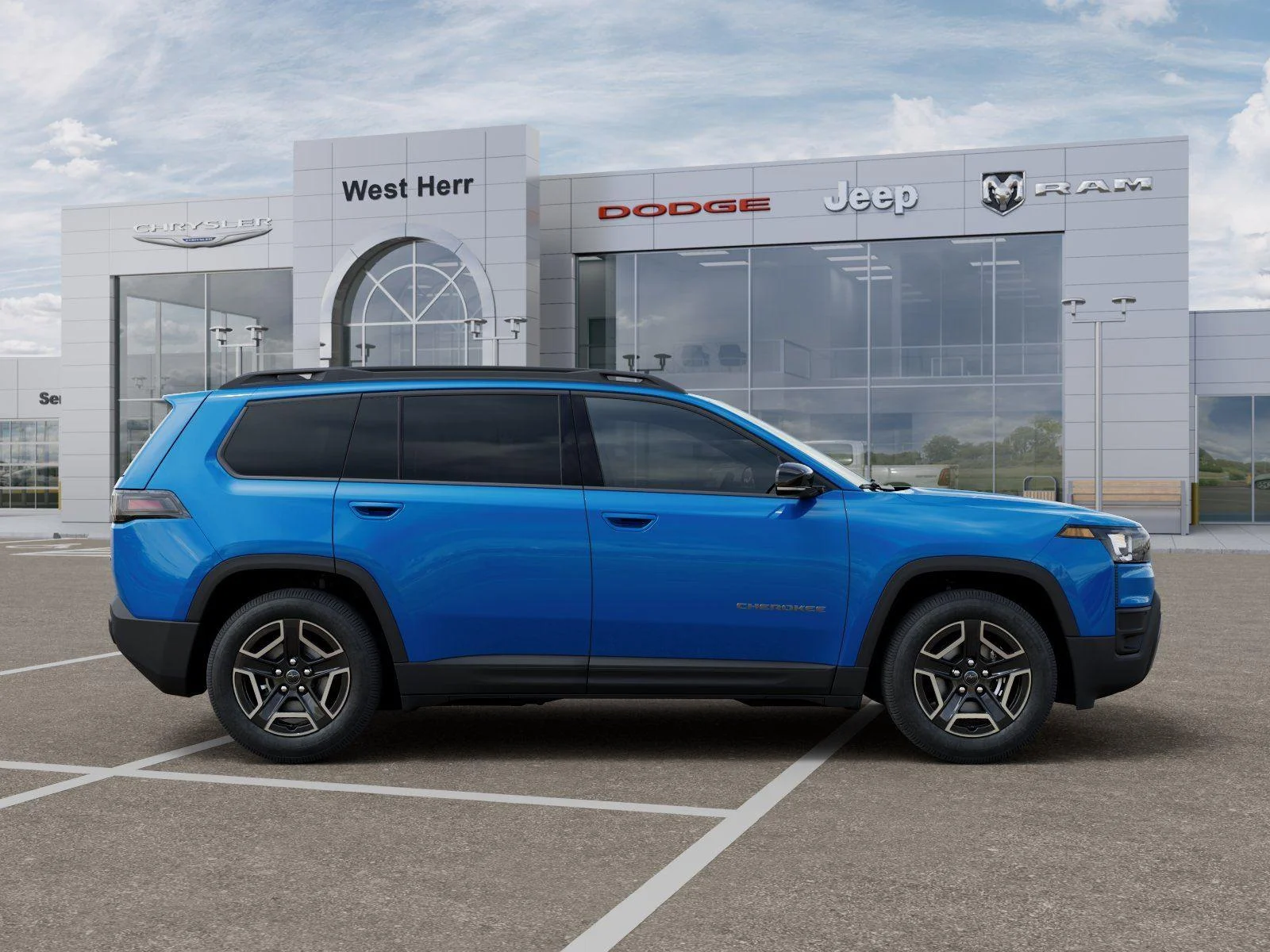Used 2026 Hydro Blue Pearl-Coat Exterior Jeep CHEROKEE LIMITED 4X4 image 21