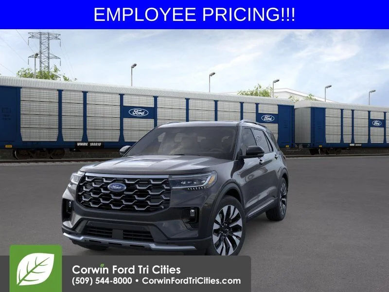 New 2026 Agate Black Metallic Ford Platinum image 3