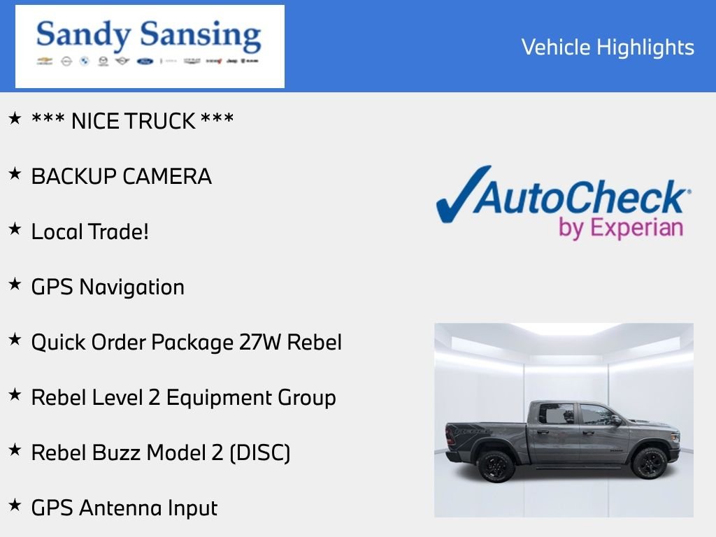 Used 2023 White Ram Rebel image 7