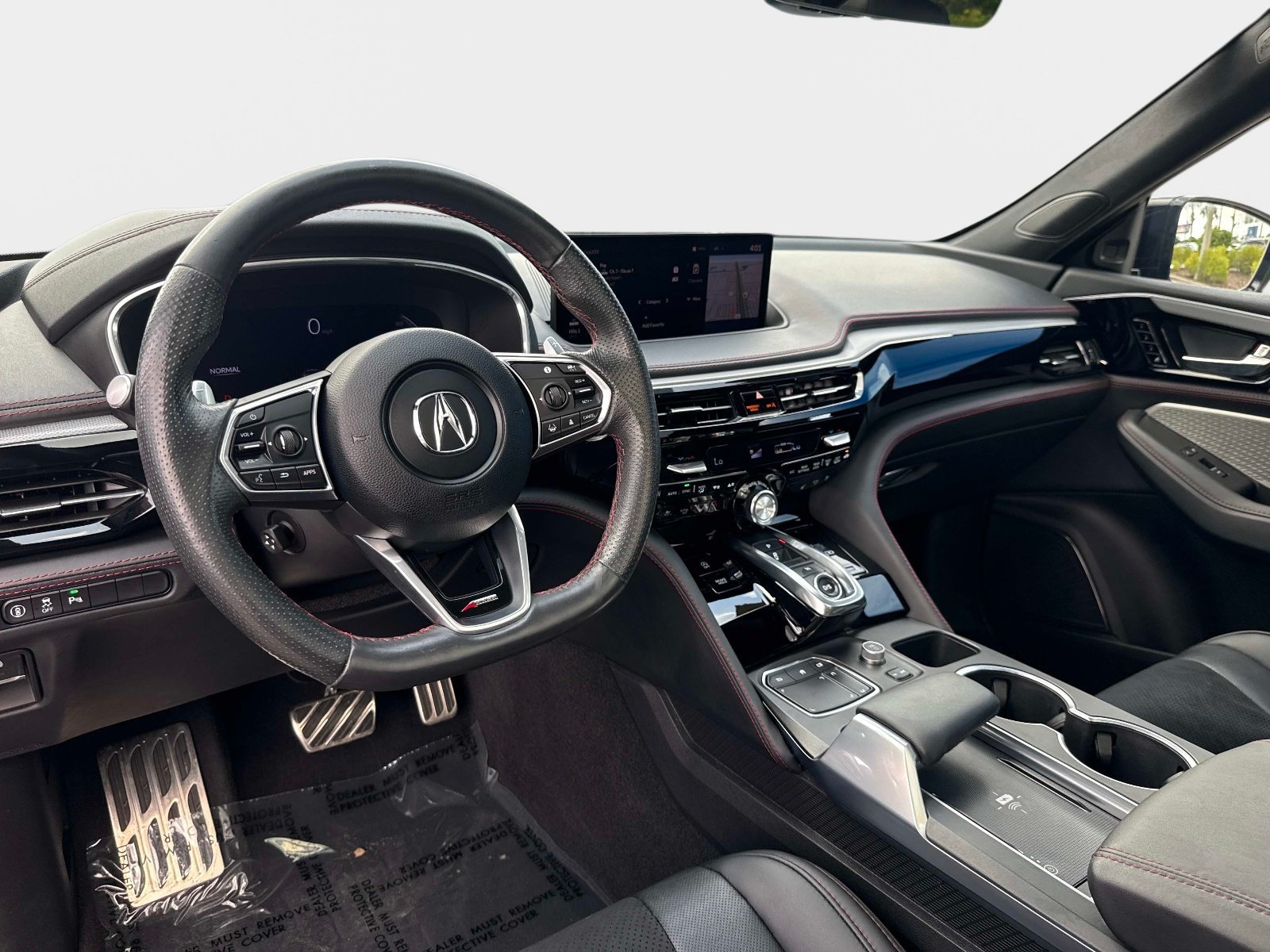 Used 2024 Liquid Carbon Metallic Acura w/A-Spec Package image 13