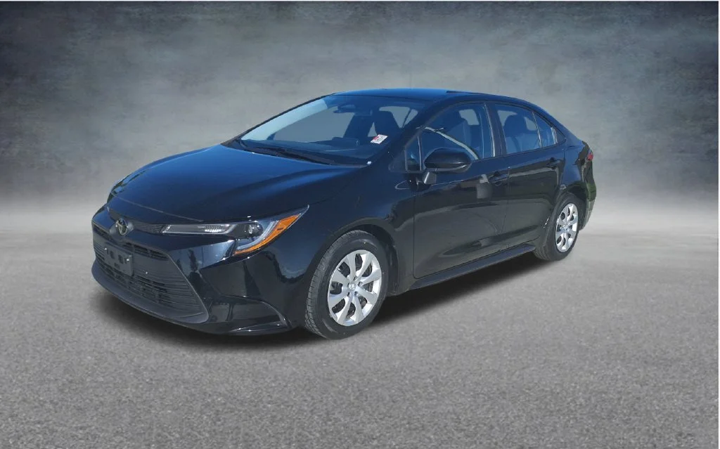 Used 2025 Black Toyota LE image 3
