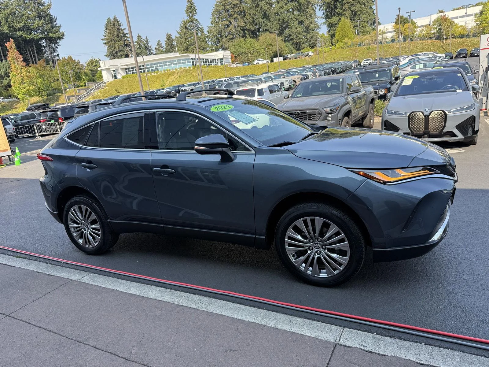 Used 2024 Coastal Gray Metallic Toyota XLE image 8