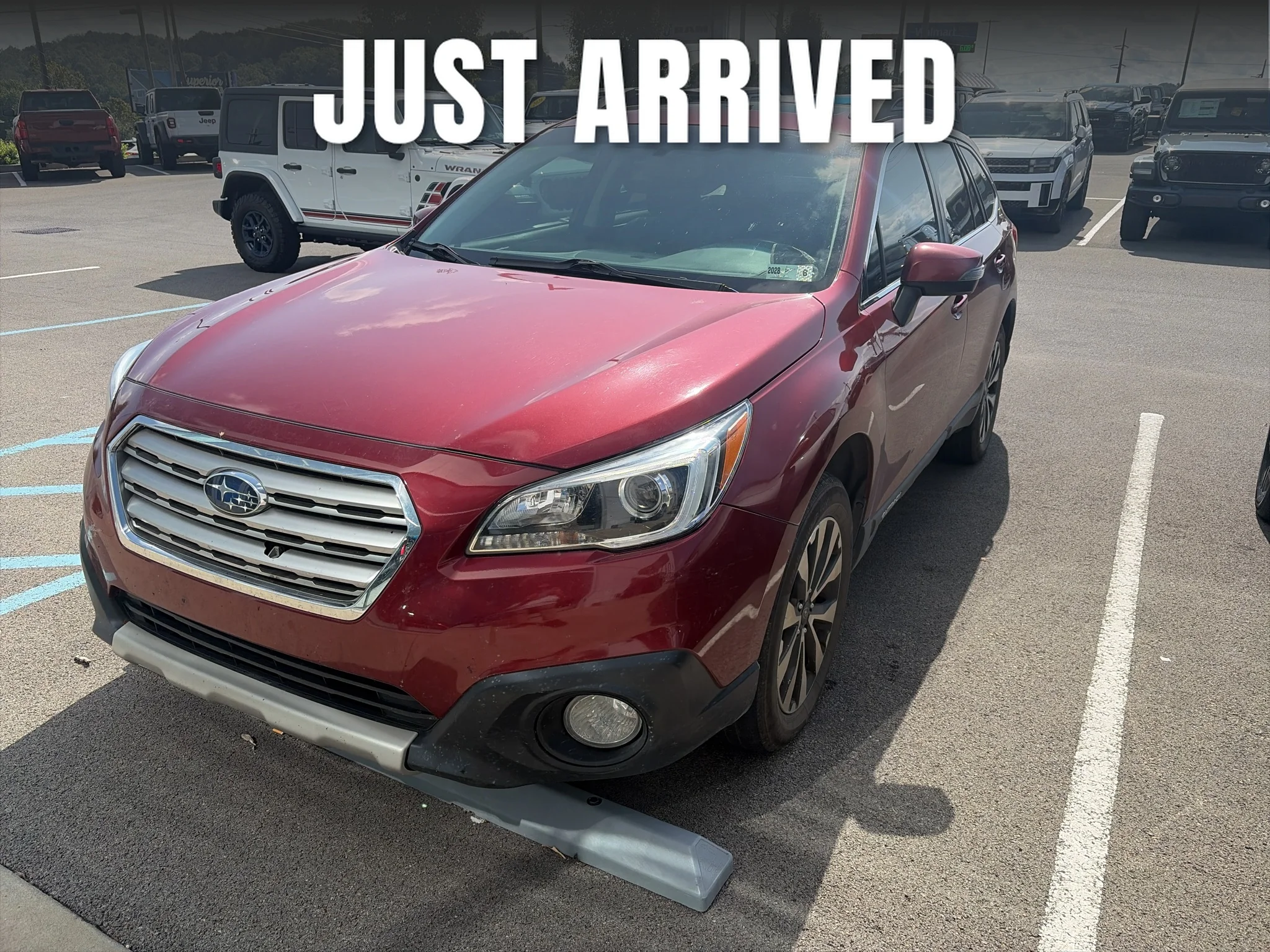Used 2017 Venetian Red Pearl Subaru Limited image 1