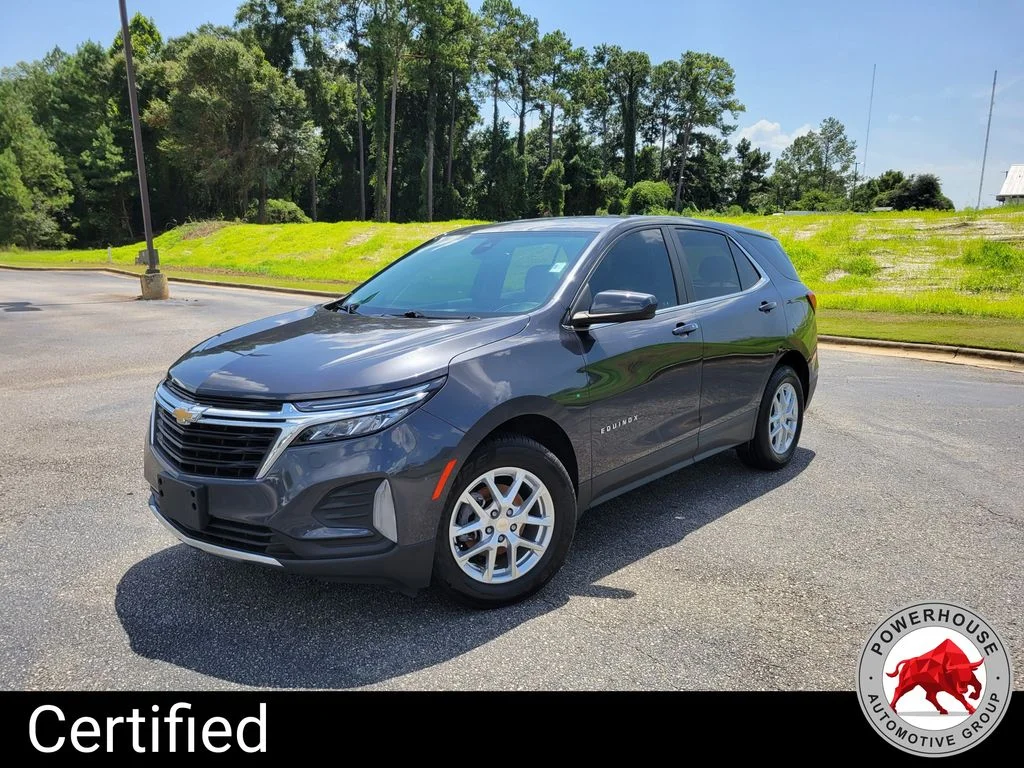 Certified Used 2022 Gray Chevrolet LT image 1