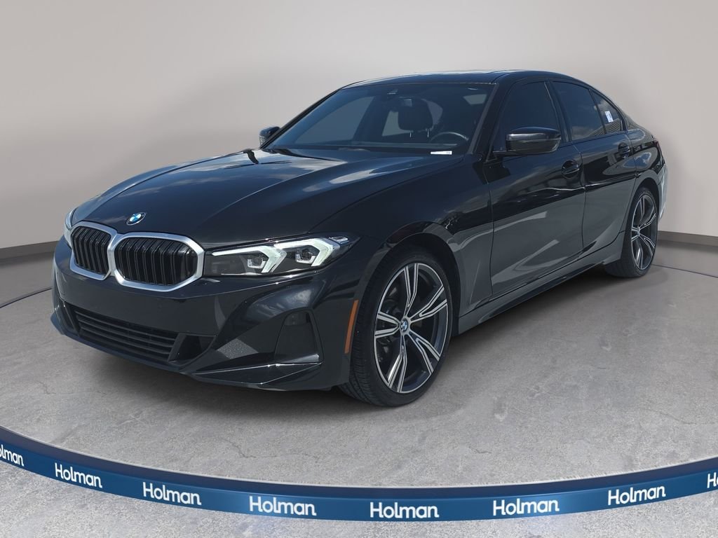 Used 2023 Black BMW 330i image 1