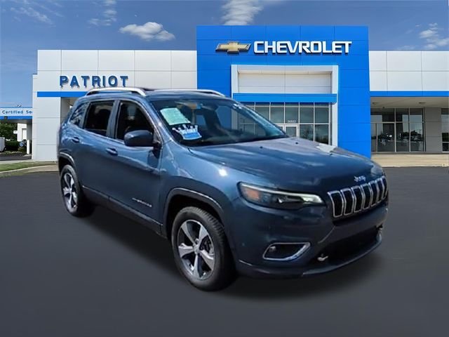Used 2021 Blue Jeep Limited image 4