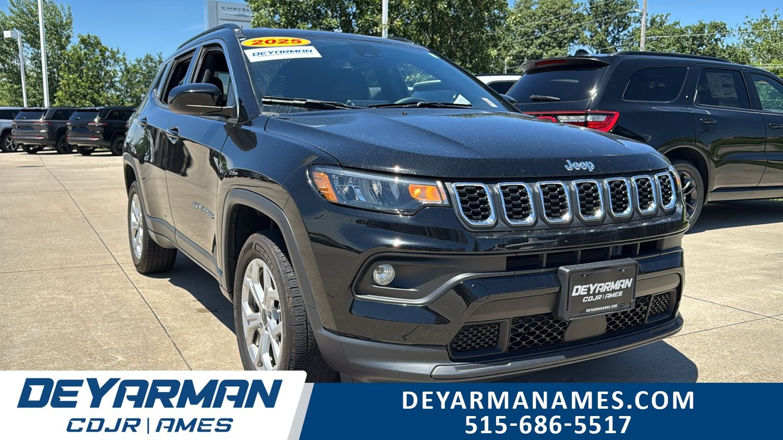 Used 2025 Black Jeep Latitude image 1