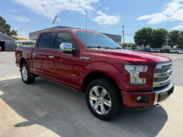 Used 2015 Red Ford Platinum image 4