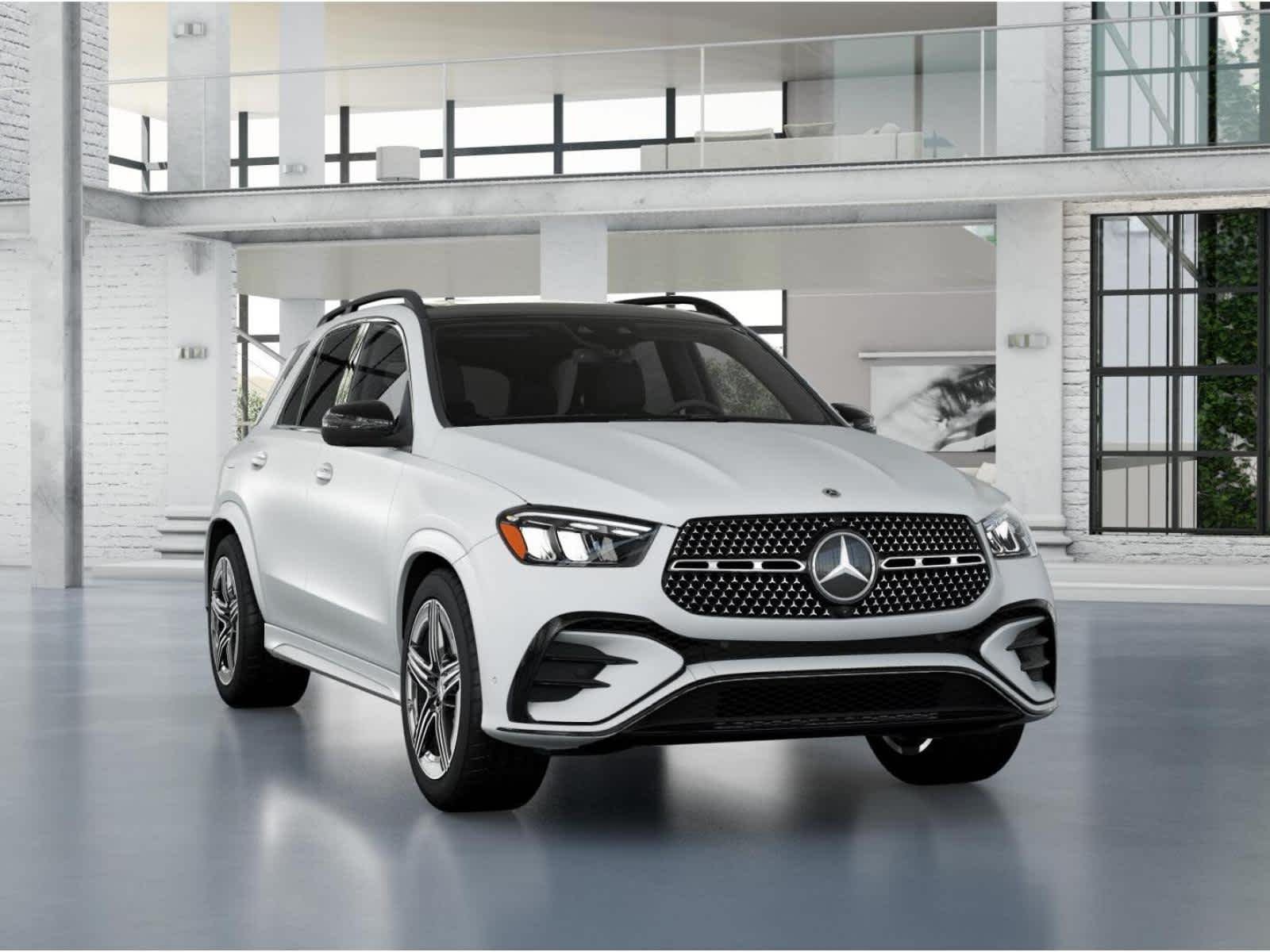 New 2026 MANUFAKTUR Moonlight White Magno Mercedes-Benz GLE 350 image 8