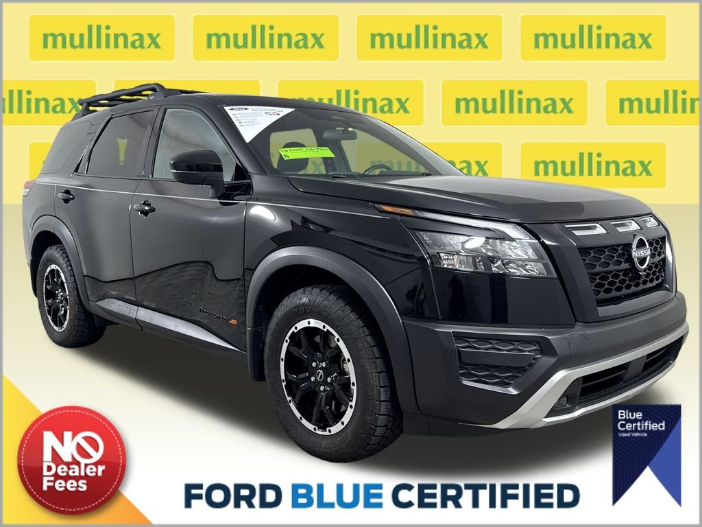 Certified Used 2025 Black Nissan Rock Creek image 1