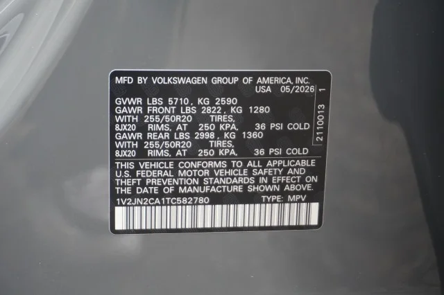 New 2026 Pure Gray Volkswagen 2.0T SE w/Technology image 37