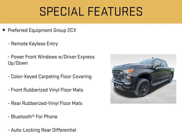 Used 2024 Black Chevrolet Custom Trail Boss image 12