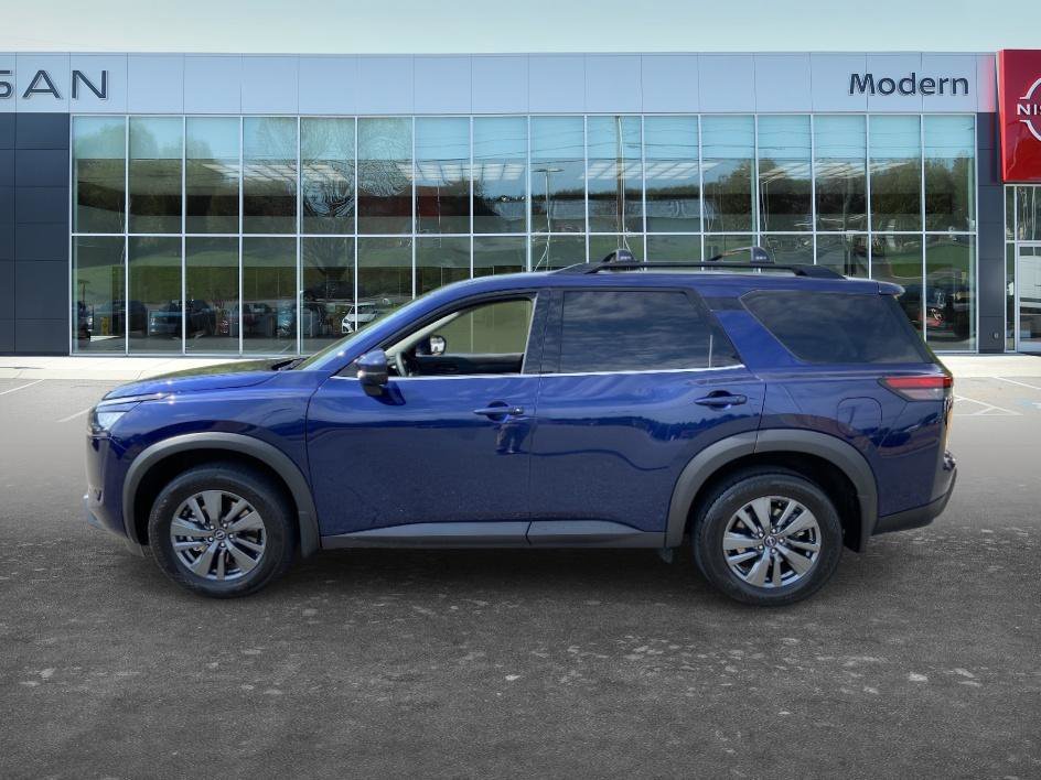 Used 2025 Deep Ocean Blue Pearl Nissan SV image 7